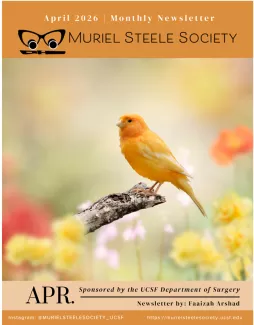 Muriel Steele Newsletter cover April 2026